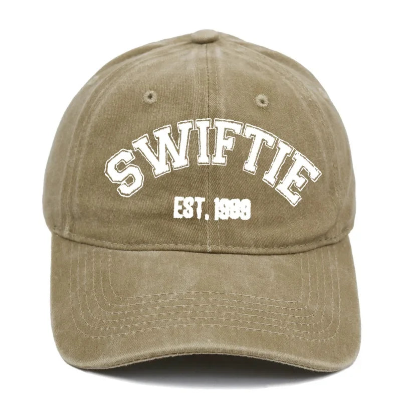 European and American Swiftie Embroidered Baseball Cap Summer