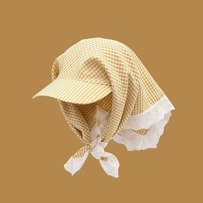 Big Brimmed Baseball Cap 2025 Butterfly Bow Women's Sun Hat