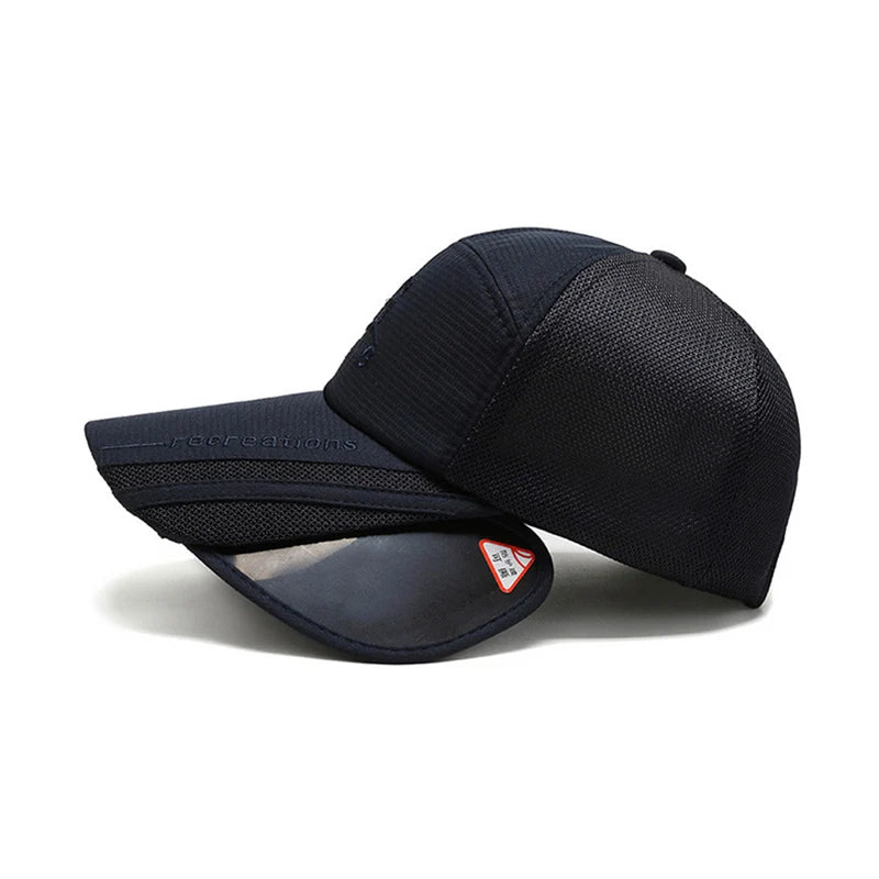 Long Visor Summer Baseball Cap