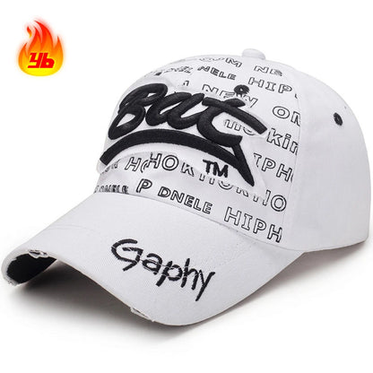 Fashion Unisex Outdoor Sport Baseball Cap One Size Suitable for Men Women 3D Embroidery Patch Print