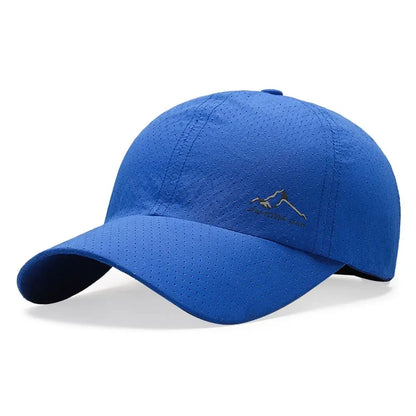 Fashion Quick Dry Summer Baseball Cap Breathable Adjustable Sports Cap UV Protection Trucker Cap Men Women