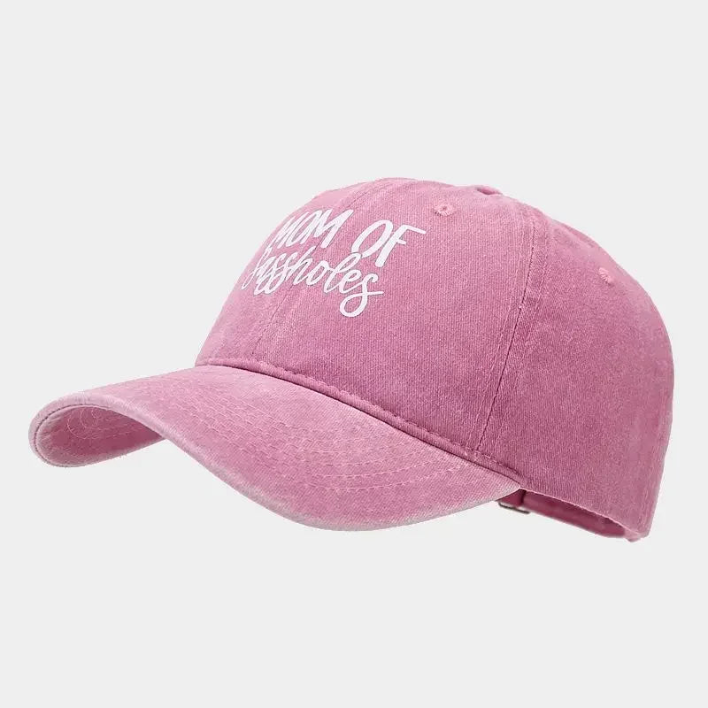 Spring And Summer Cotton Letter Print Casquette Baseball Cap