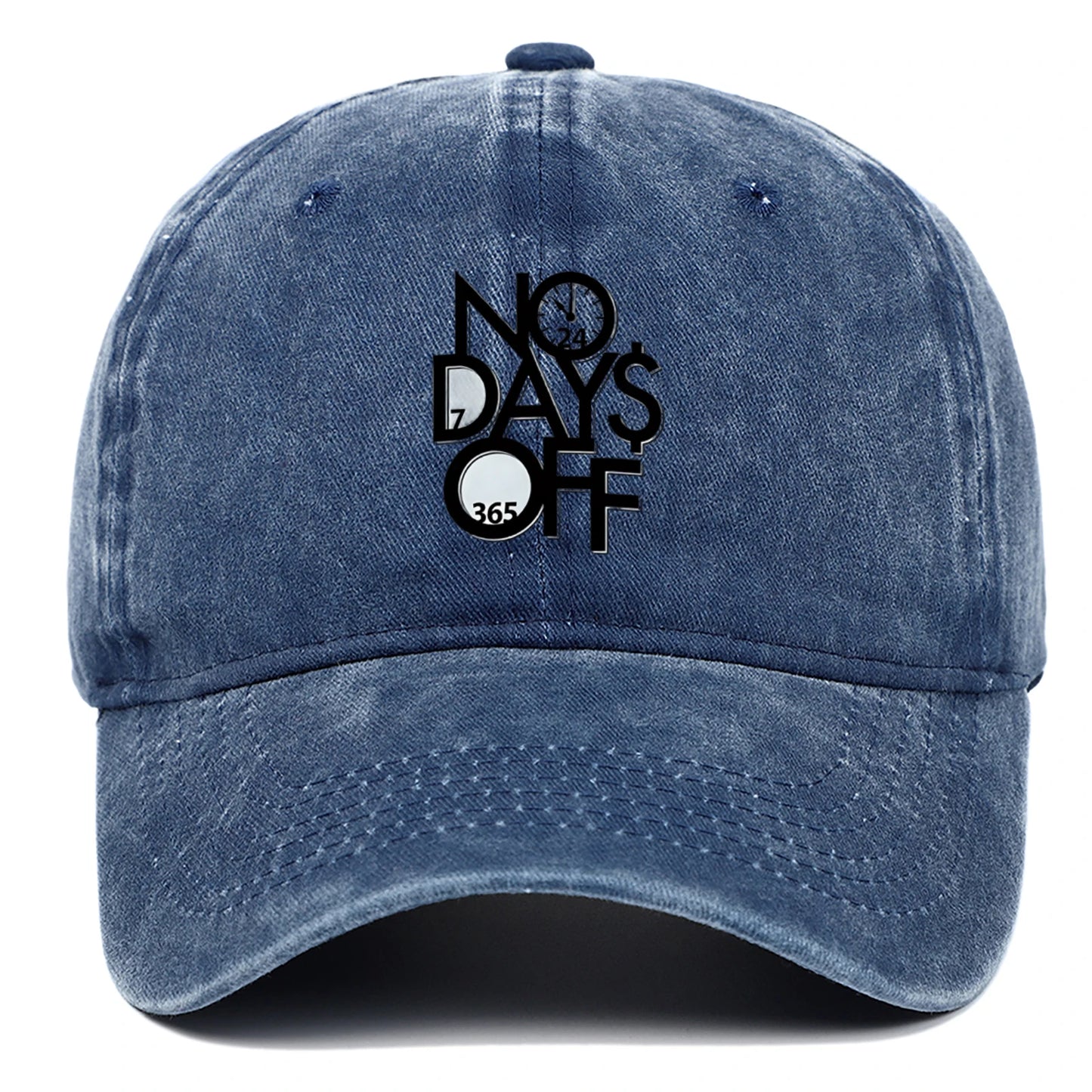 Adjustable Alphanumeric Printed Baseball Cap