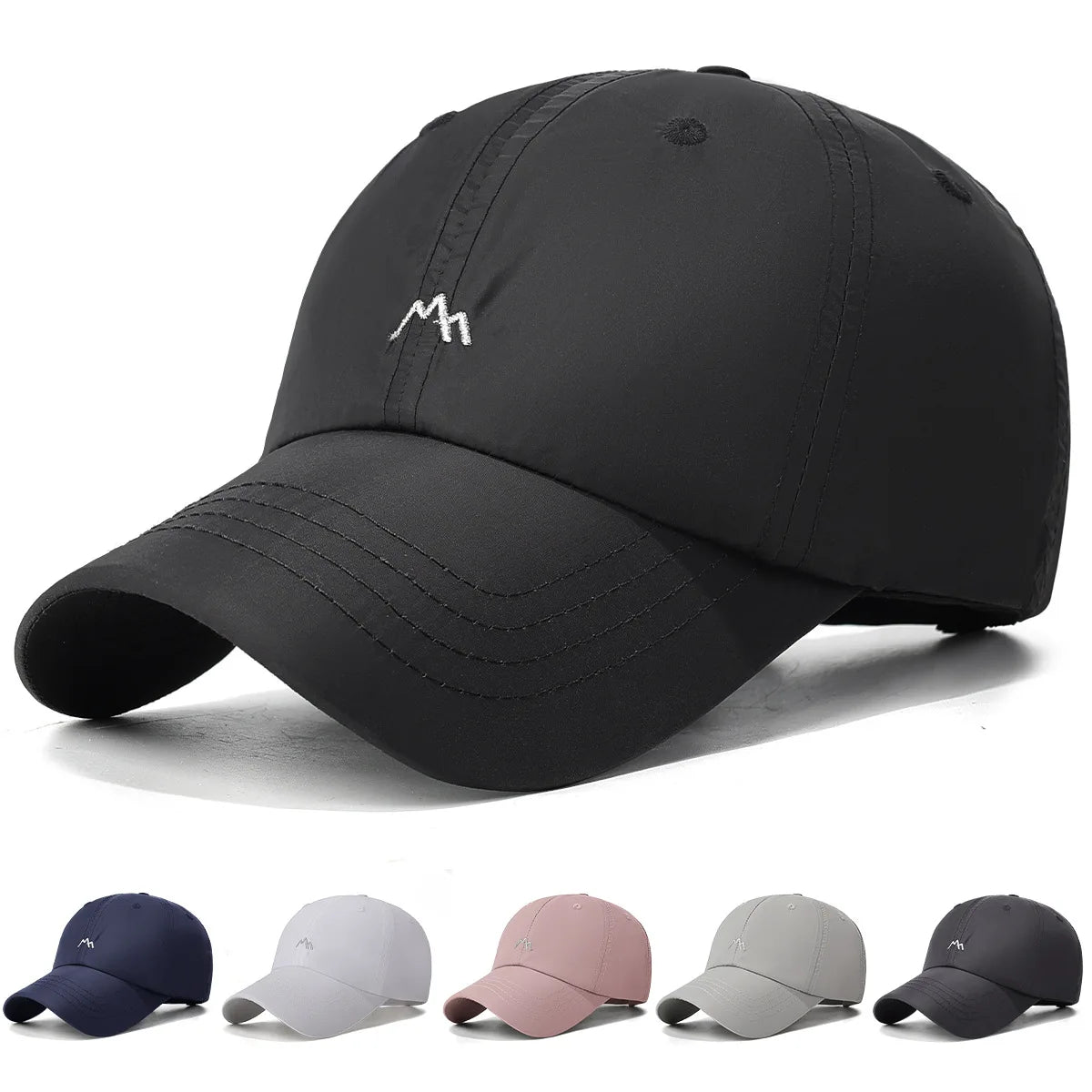 Baseball Cap Solid Color Summer Sports For Women & Men