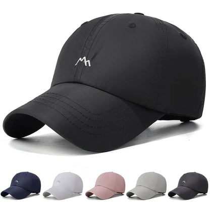 Baseball Cap Solid Color Summer Sports For Women & Men