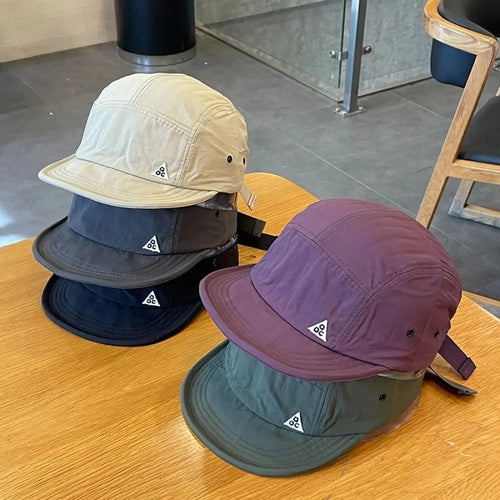 Retro Quick-drying Short Brim Baseball Caps Unisex Summer Outdoor Camping Hat