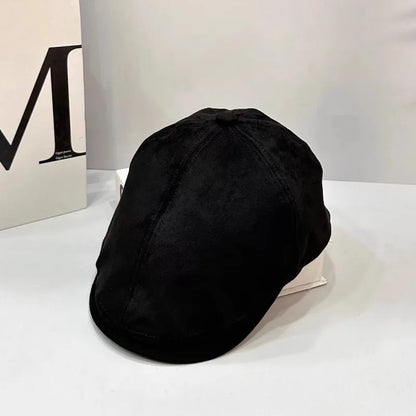 2024 Casual Suede Autumn Winter Beret