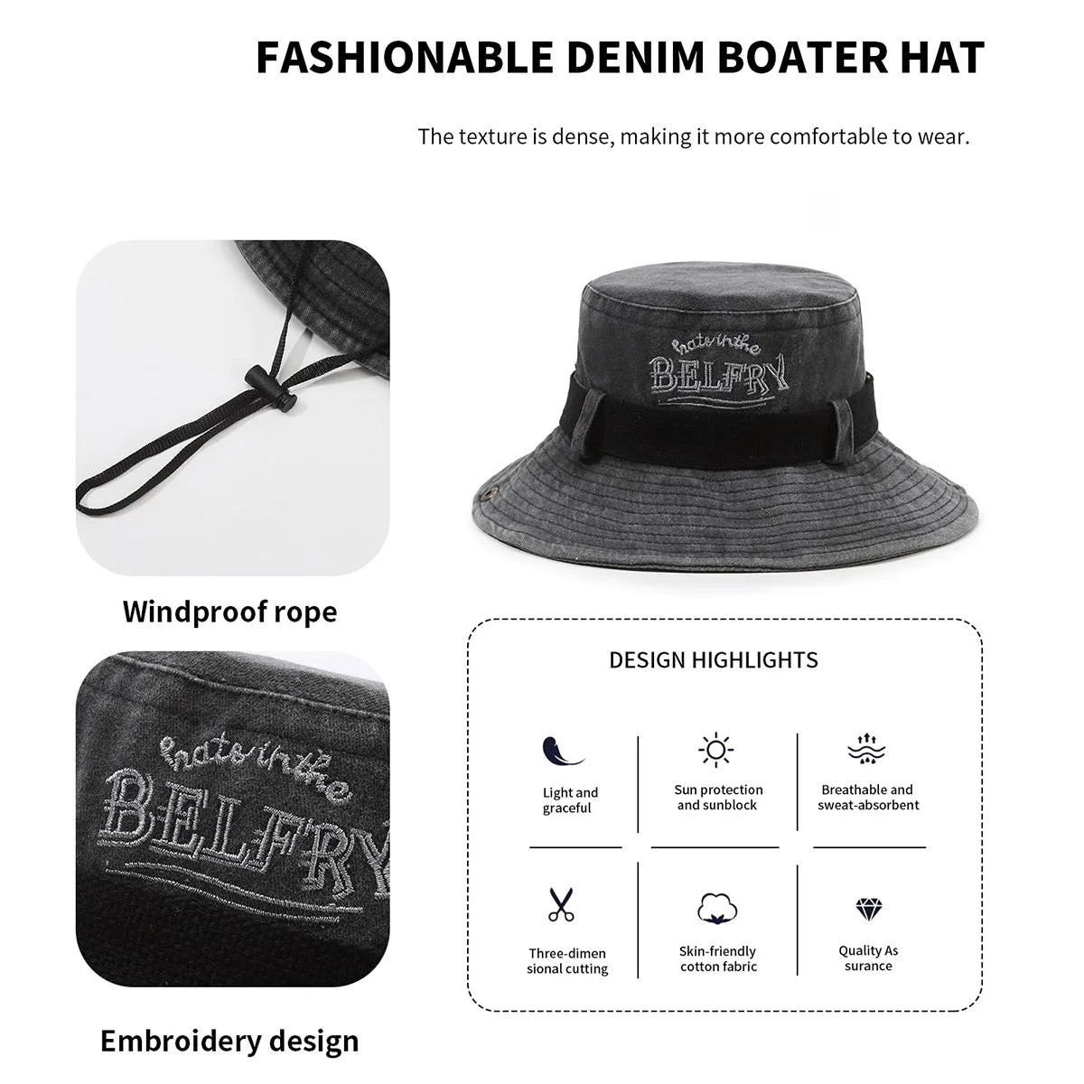 Hat for Men, Summer Sun Hat for Outdoor Hiking Fishing Hat for Women, Hiking and Camping