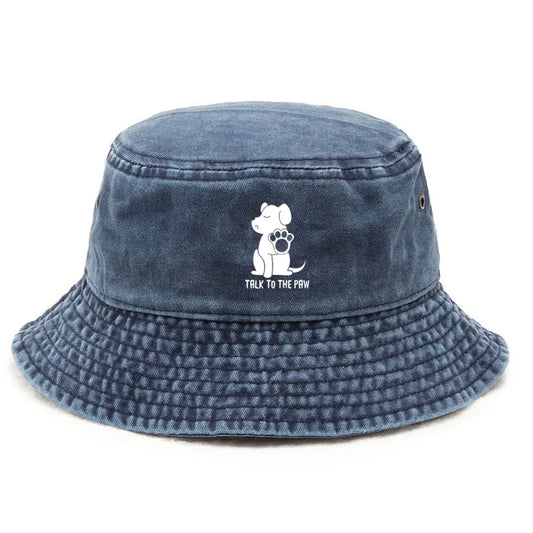 Bucket Hat Vintage Fishing Hat Outdoor Pet Adoption Cap Fashion Streetwear
