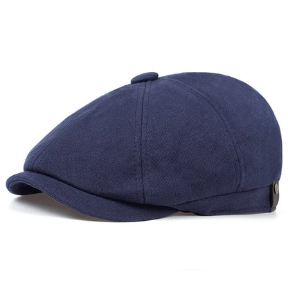 Retro Newsboy Caps Men Octagonal Hats British Painters Hats