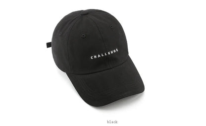 Summer Baseball Cap Women Men Letter CHALLENGE Trucker Hat Hip Hop Snapback Caps Outdoor Sun Hat