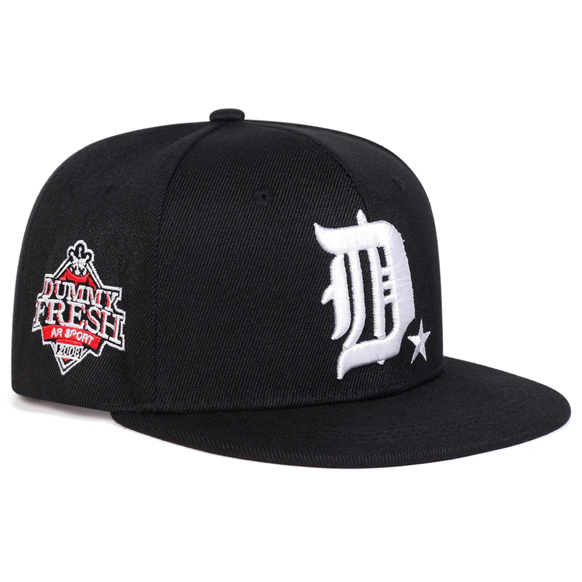 Unisex D Letter Side Dummy Fresh Embroidery Hip-hop Hats Spring