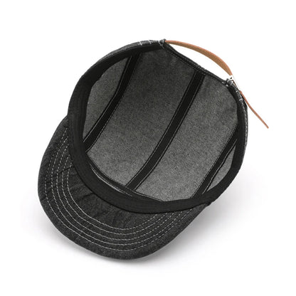 Denim Short Soft Brim Baseball Cap