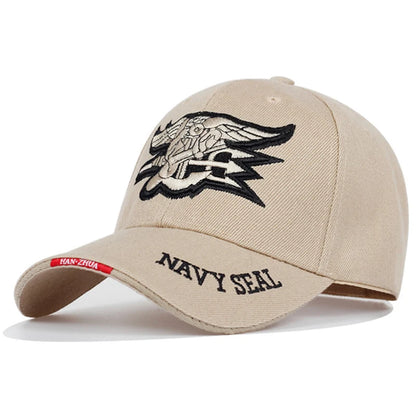 Unisex Seal Assault Team Embroidery Baseball Caps Spring And Autumn Outdoor