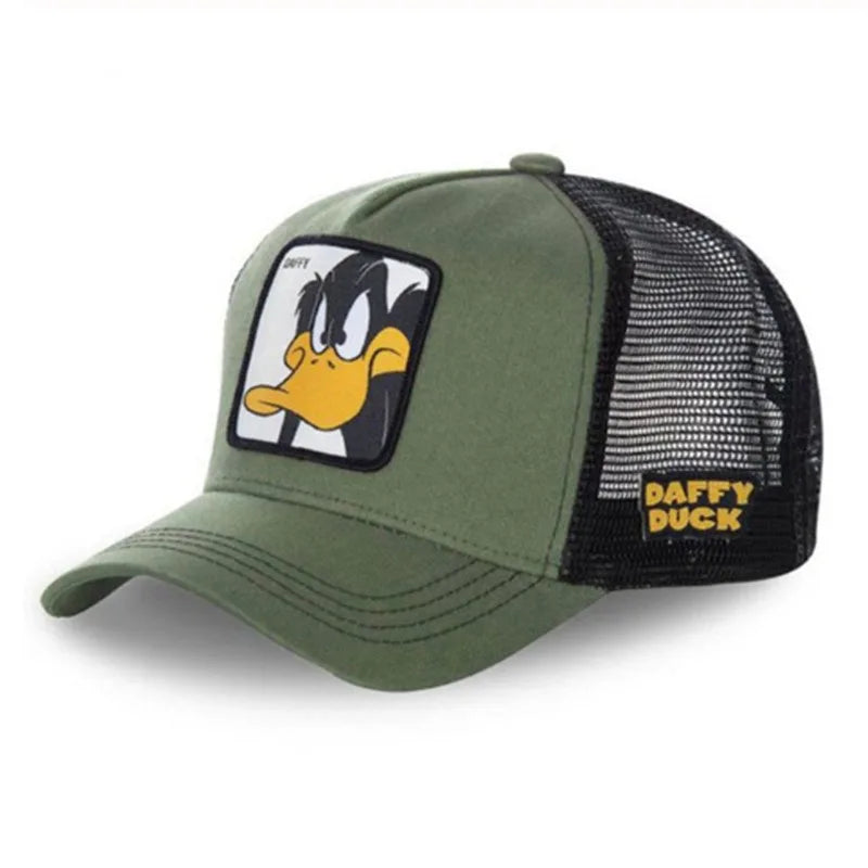 Unisex Anime Cartoon Cap High Quality Patch Draw Baseball Cap Men