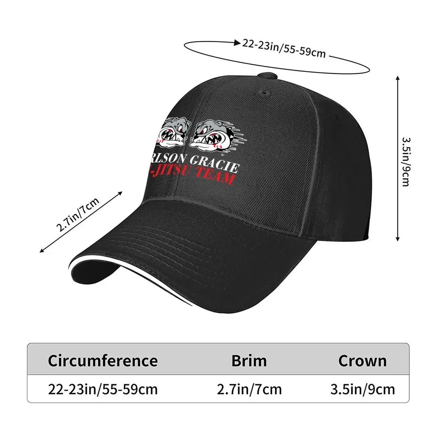 Carlson Gracie Jiu-Jitsu Team Logo Baseball Cap