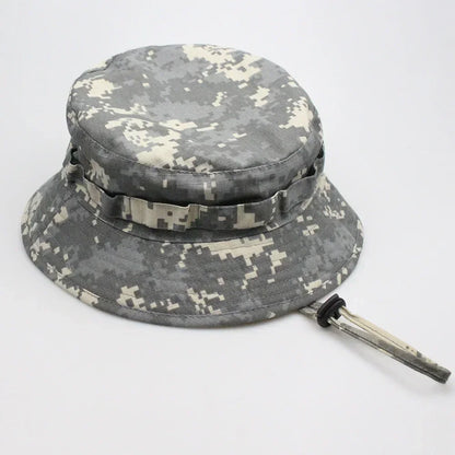 Tactical Camouflage Boonie Hat Multicam Men Sports Hunting Cap