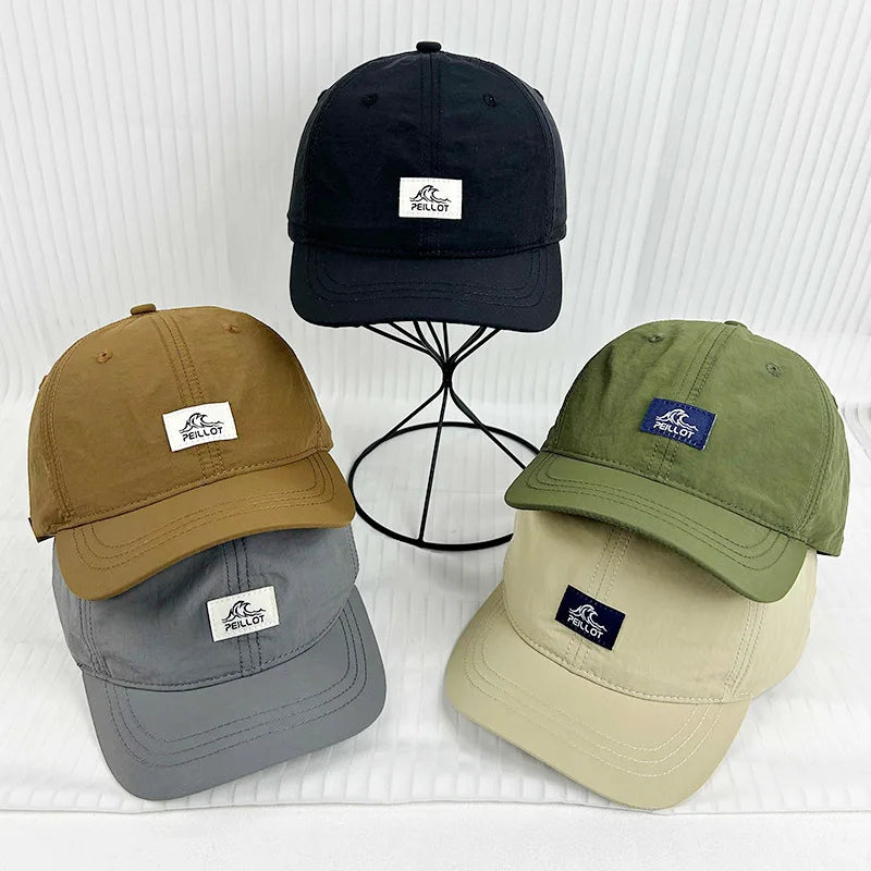 Men's Summer Quick Dry Outdoor Sports Sunade Thin Ort Brim Baseball Cap