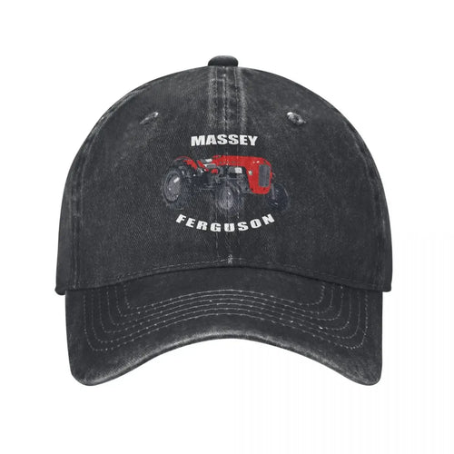 Massey Ferguson Men Women Baseball Cap Machine Distressed Cotton Hats Cap