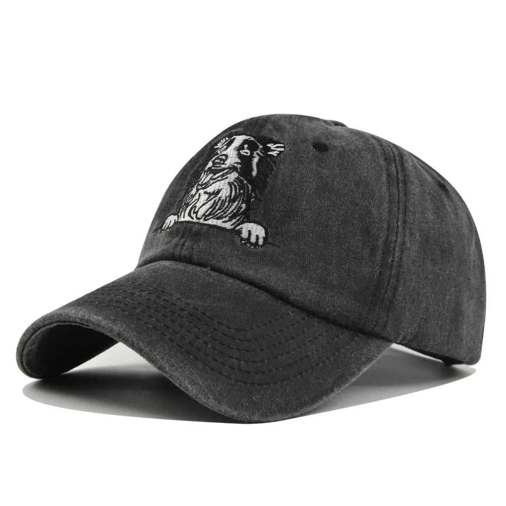 2026 Spring Summer Men Women Baseball Cap Dog Animals Embroidery Snapback Hats