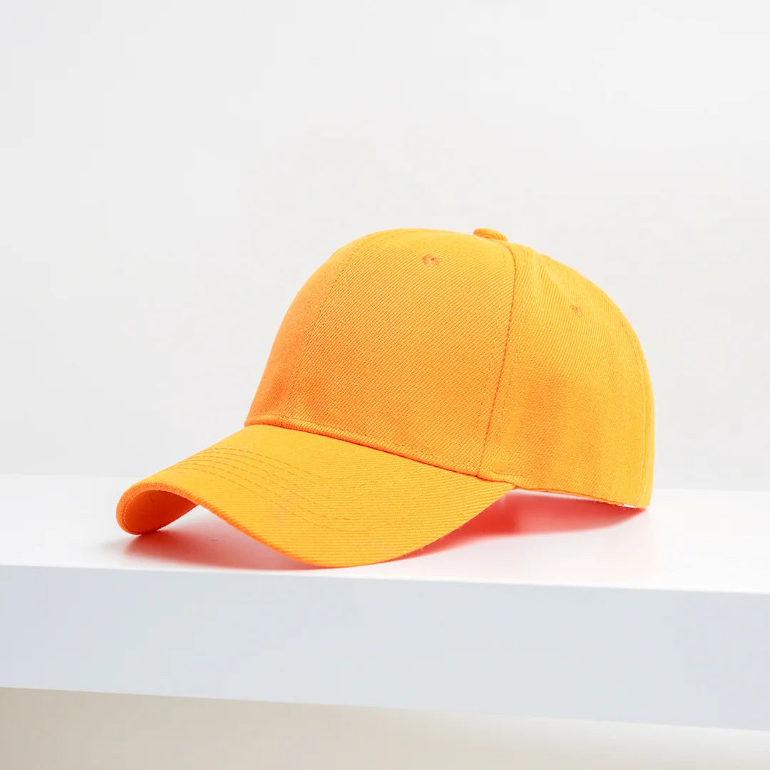 Solid Color Baseball Cap Men's And Women's