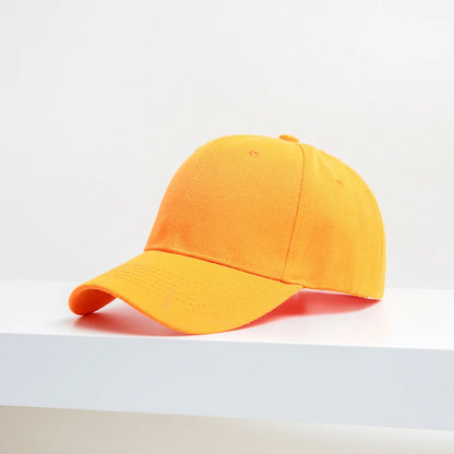 Solid Color Baseball Cap Men's And Women's