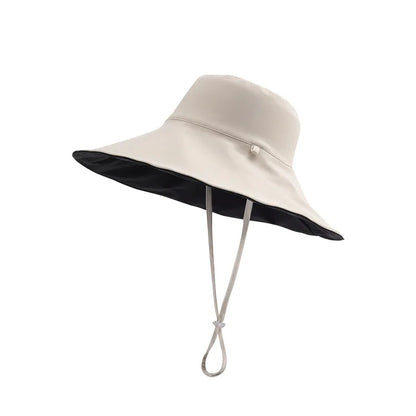 Women Extra Wide Brim Reversible Sun Hat UPF 50+