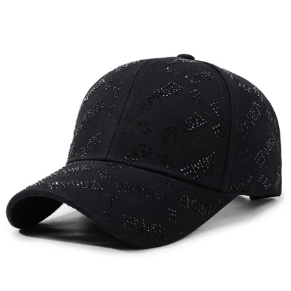 Spring Autumn New Hot Diamond Letter Baseball Hat