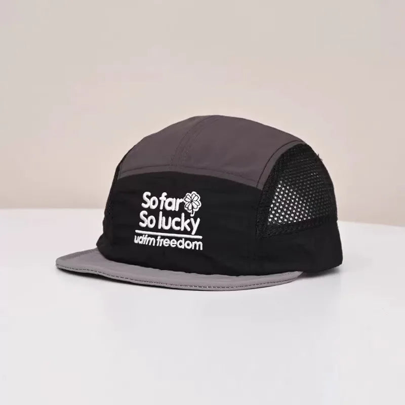 Summer Mesh Breathable Snapback Cap