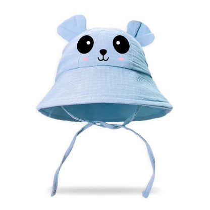 Cute Baby Bear Hat For Boys And Girls Breathable Beach Hat