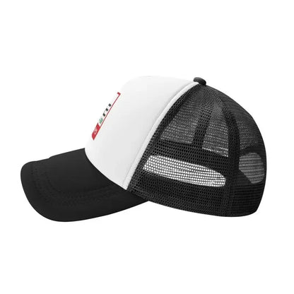 UAE Road Vehicle Print Mesh Baseball Cap Summer