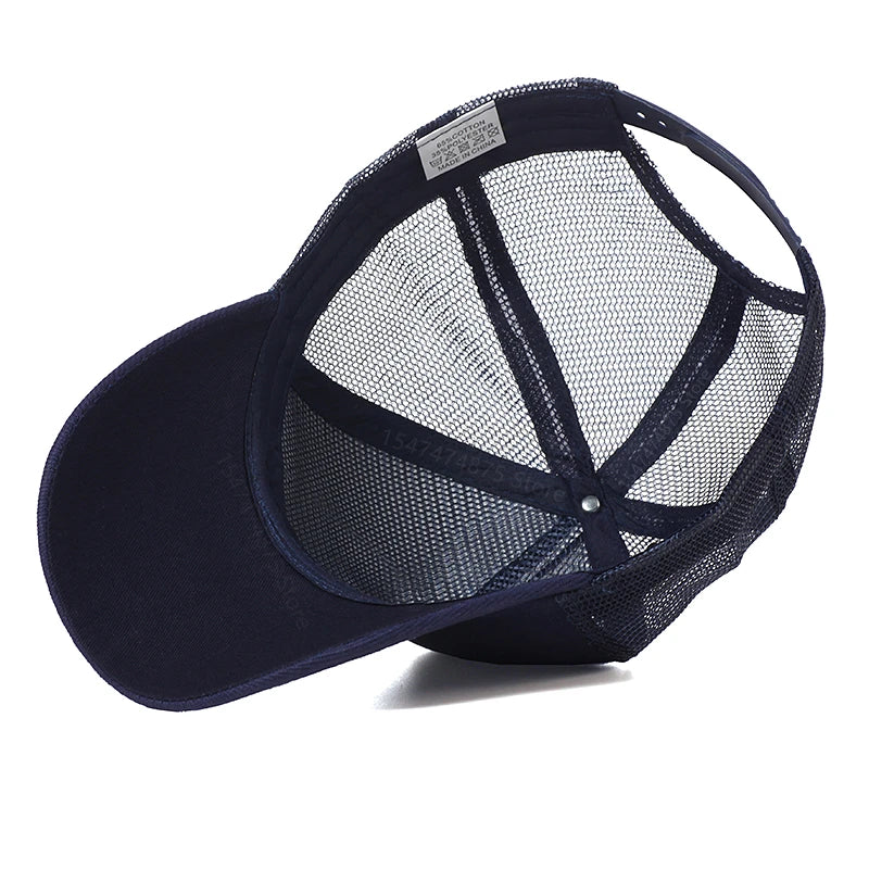 Christian Graphic Baseball Cap Hooked On Jesus & Mark Scripture Print Caps Fashion Casual Hats