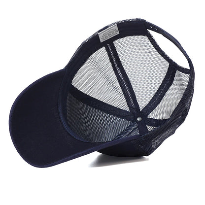 Christian Graphic Baseball Cap Hooked On Jesus & Mark Scripture Print Caps Fashion Casual Hats