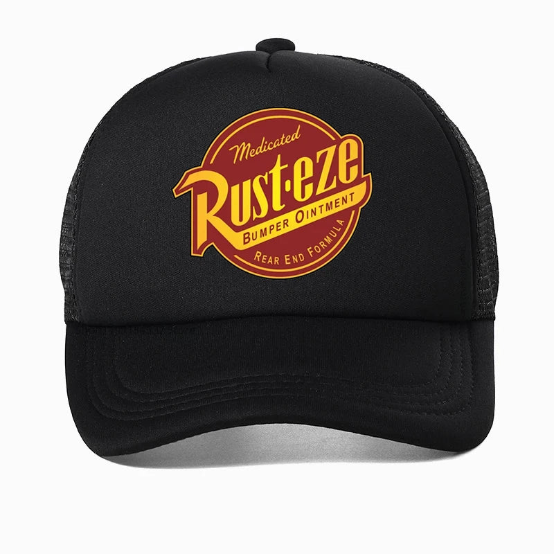 Lightning McQueen Rusteze Funny Y2K Baseball Cap