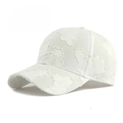 Fresh Floral Baseball Cap Women's