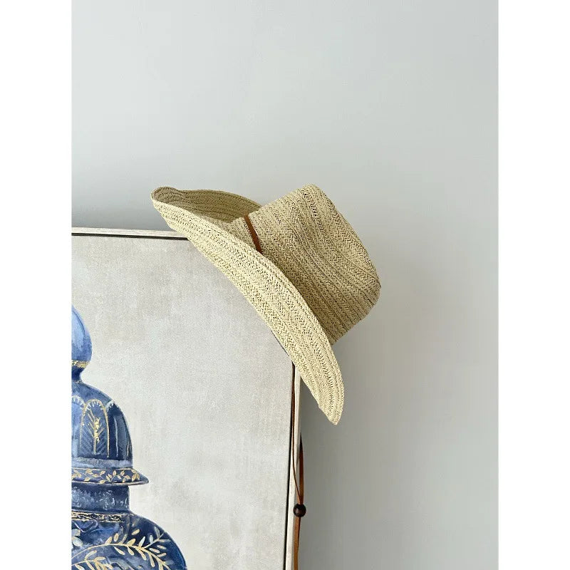 Summer Wide Brim Straw Hat