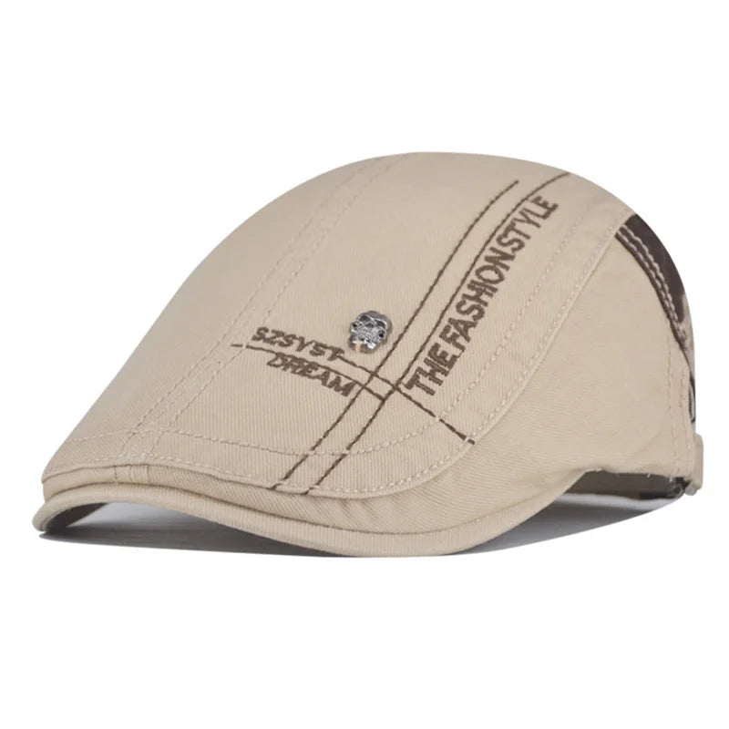 Summer Outdoor Cotton Berets Caps Newsboy Hats