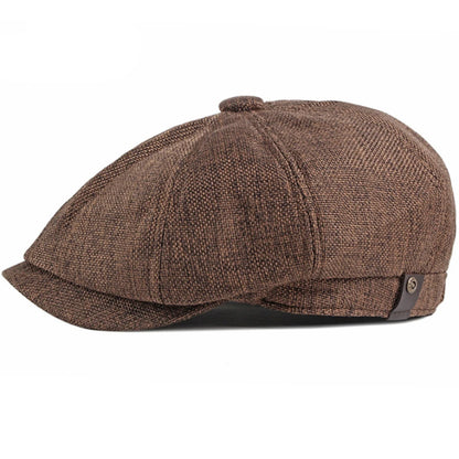Beret Cap Spring Summer Sun Hat Men Women
