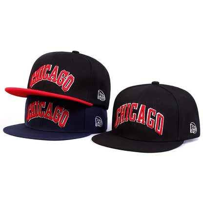 Fashion Letter Chicago Embroidery Baseball Cap