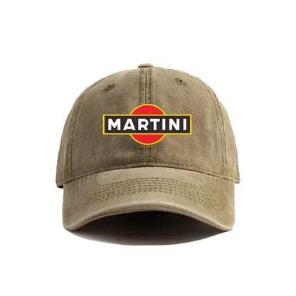 Martini Racing Baseball Caps Distressed Hats Cap Men Women Retro