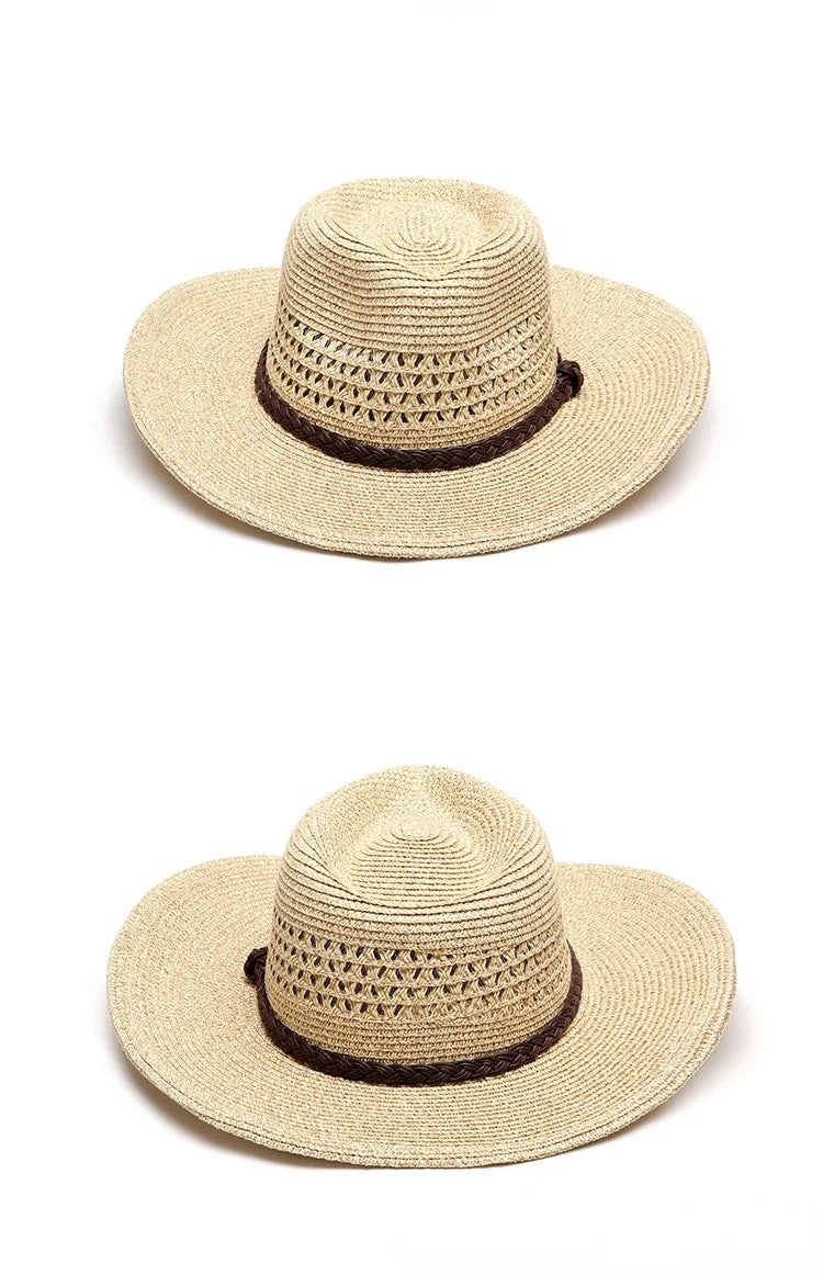 New XL Big Size 62cm Panama Jazz Straw Hat