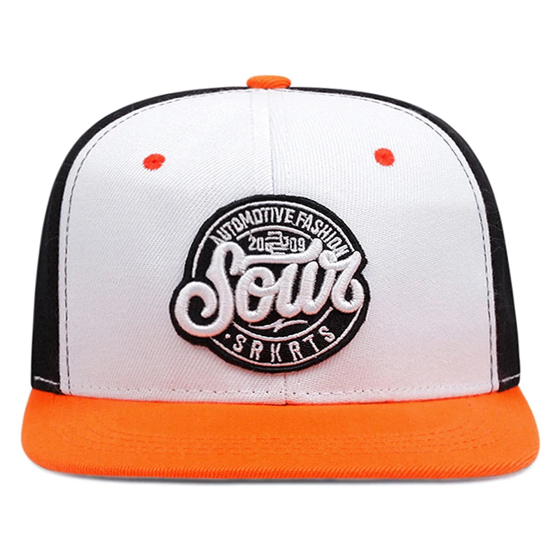 Flat Edge Hat Sowt Embroidered HipHop Hat
