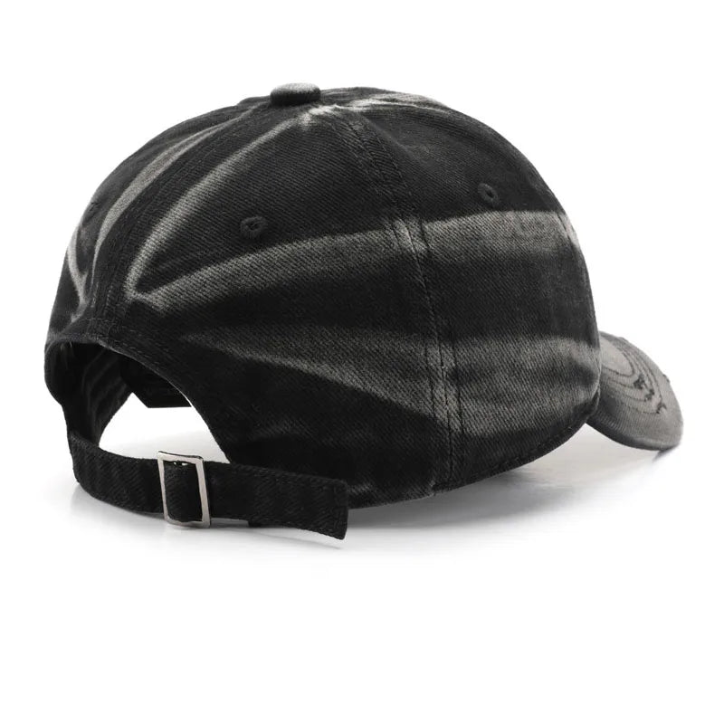 Vintage Washed Tie-Dye Baseball Cap