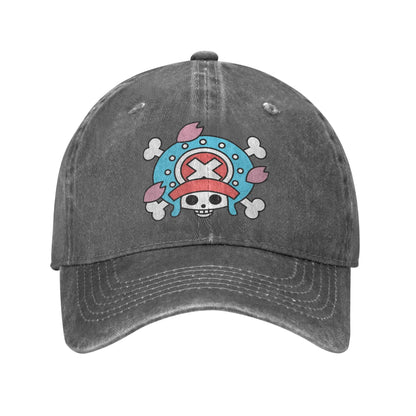 Vintage Flag Chopper Ones Pieces Baseball Caps