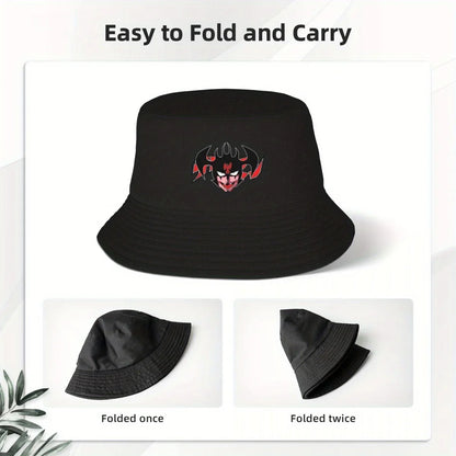 Devilman Bucket Hat Hip Hop summer hats Men's