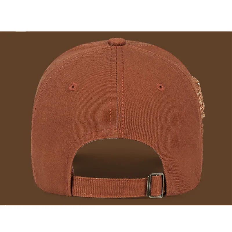 Washable Cotton Vintage Baseball Caps For Men