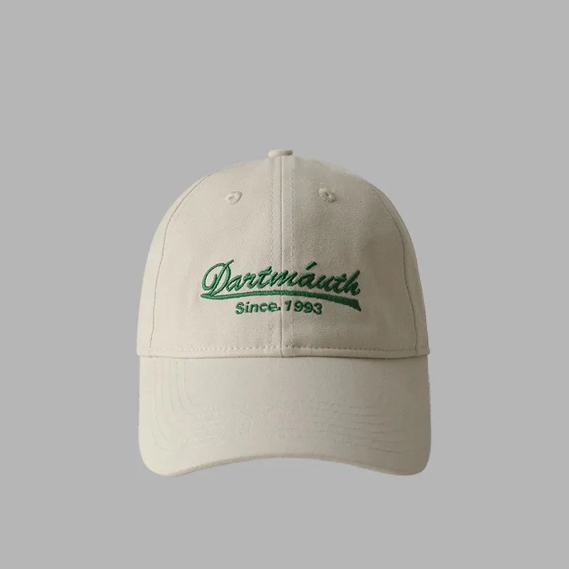 Retro Letter Baseball Cap For Women
