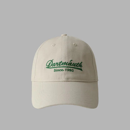 Retro Letter Baseball Cap For Women