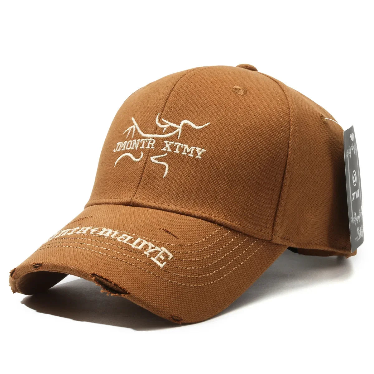 Korean Style Structured Baseball Cap Hard Crown Unisex Summer