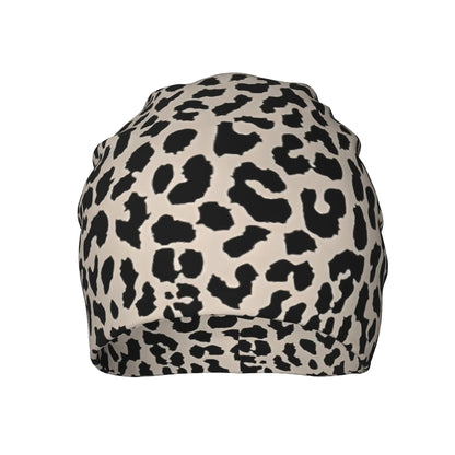 Tan Leopard Bonnet Homme Autumn Spring Thin Hat